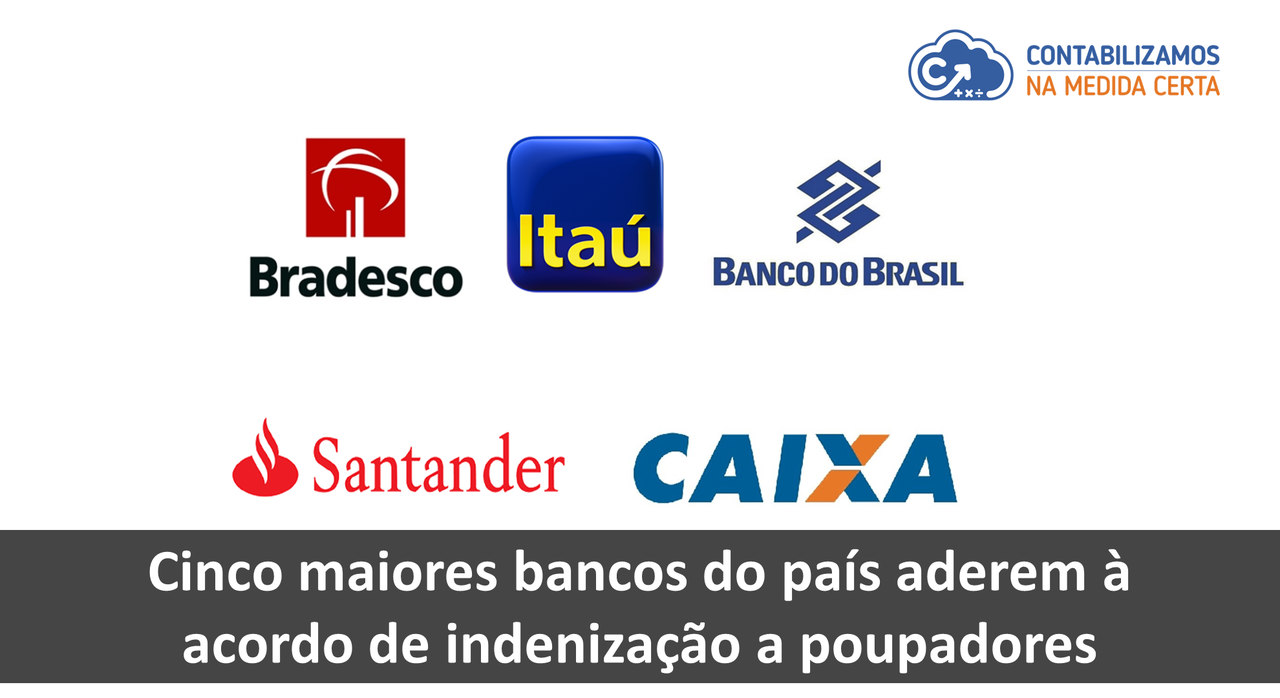Cinco Maiores Bancos Do País Aderem à Acordo De Indenização A Poupadores